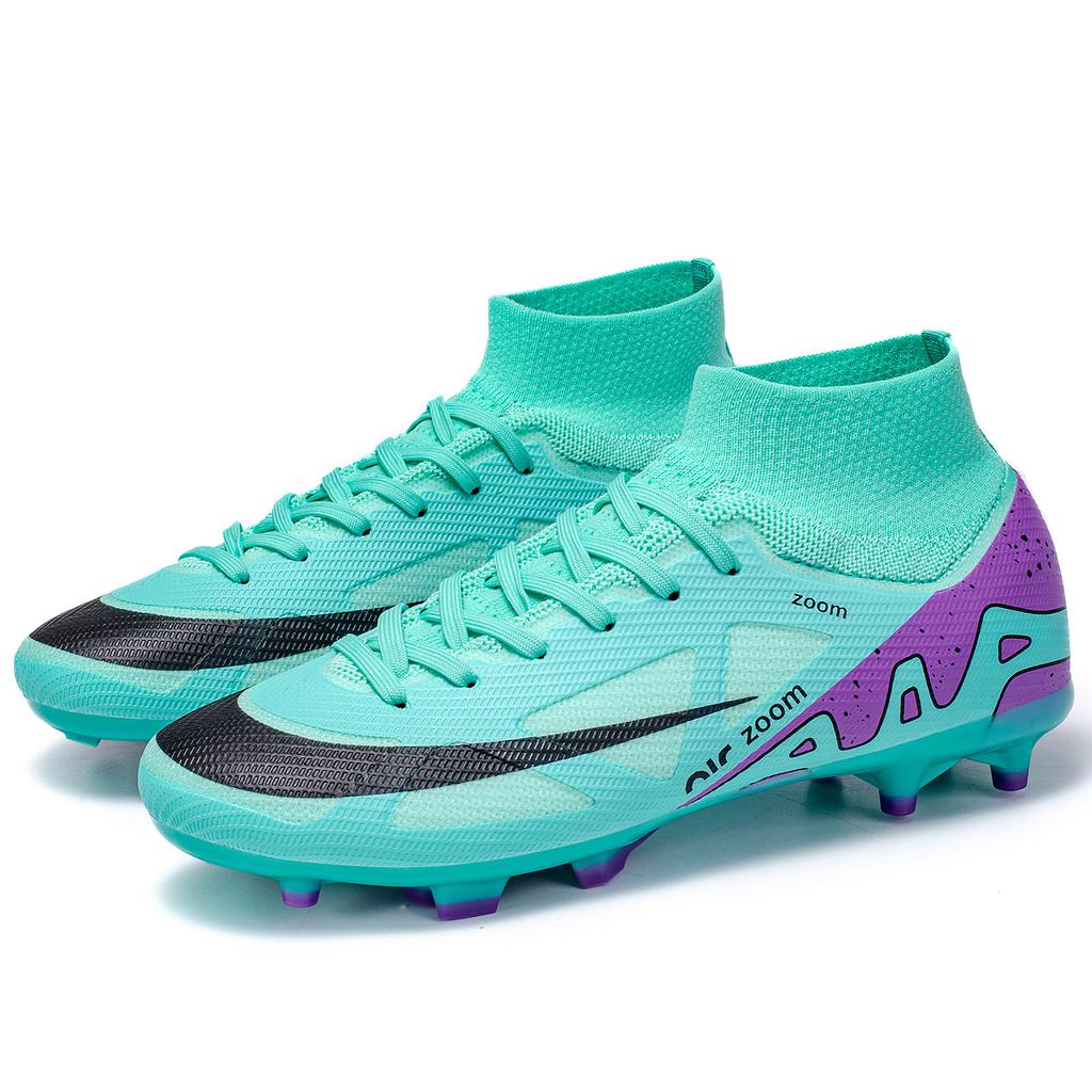 New popular children's outdoor training football shoes, sports long nails, broken nails, football shoes manufacturers can 2025