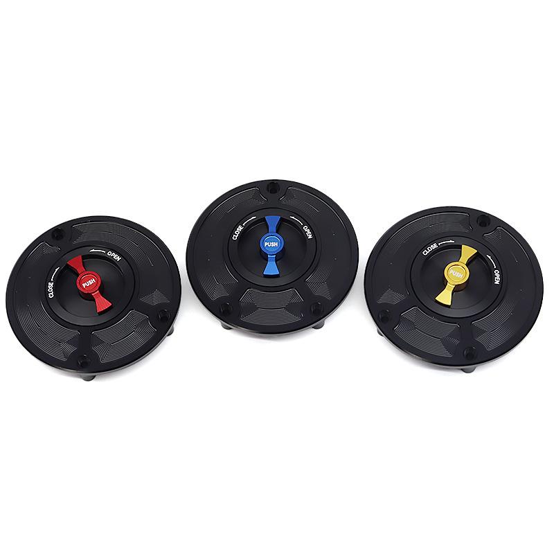SH-L6010 Quick-Release Fuel Tank Cap: Aluminum Alloy Accessory for Honda Motorcycle Modification