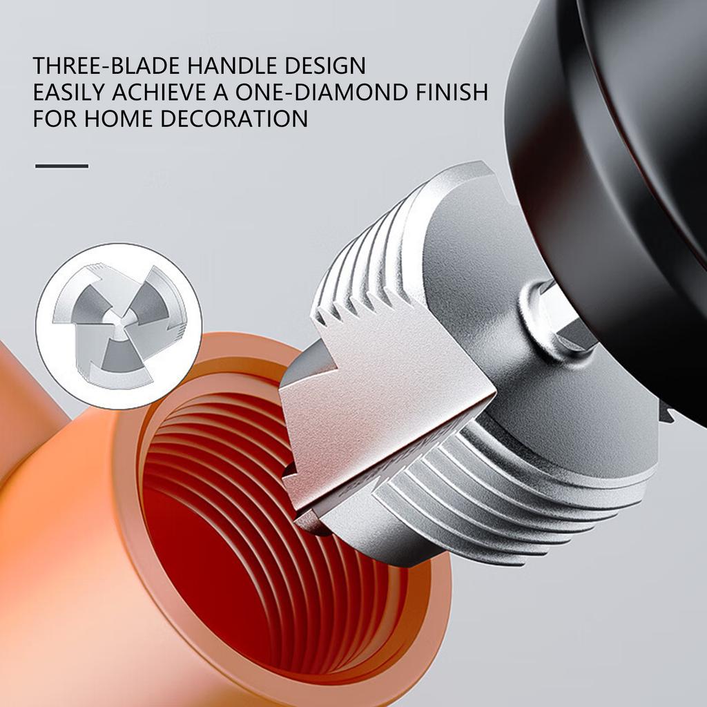 Dual Function Threading Tool For Internal And External Pipe Threads Heavy Duty Alloy Steel Construction Universal Compatibility With PPR PVC MPP Pipes