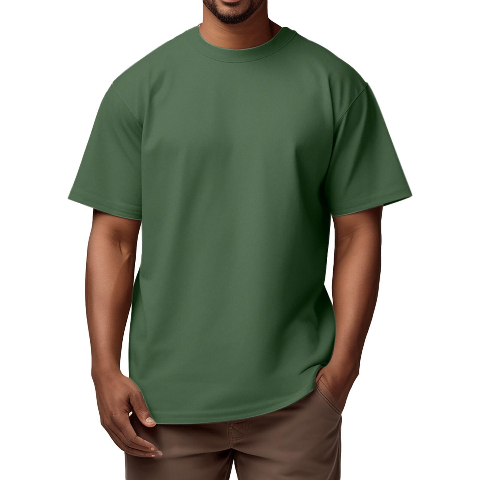 

Мужская футболка Футболки с графическим текстом Pool3D печать Уличная повседневная одежда с короткими рукавами и принтом Базовая одежда L армия зеленый