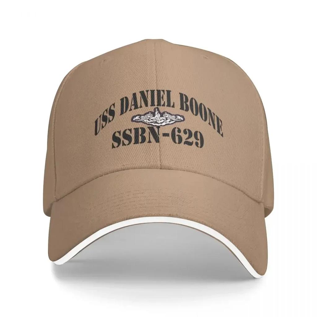 USS DANIEL BOONE (SSBN) SHIPS STORE Baseball Cap Luxury Women Cap Hat Beach Winter Hats for Unisex Unisexs Caps Womens