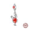 Summer Brand New Copper Metal Zircon Crab Octopus Jellyfish Turtle Shell Charm Bead Components Bead Components Compatible With Authentic Original