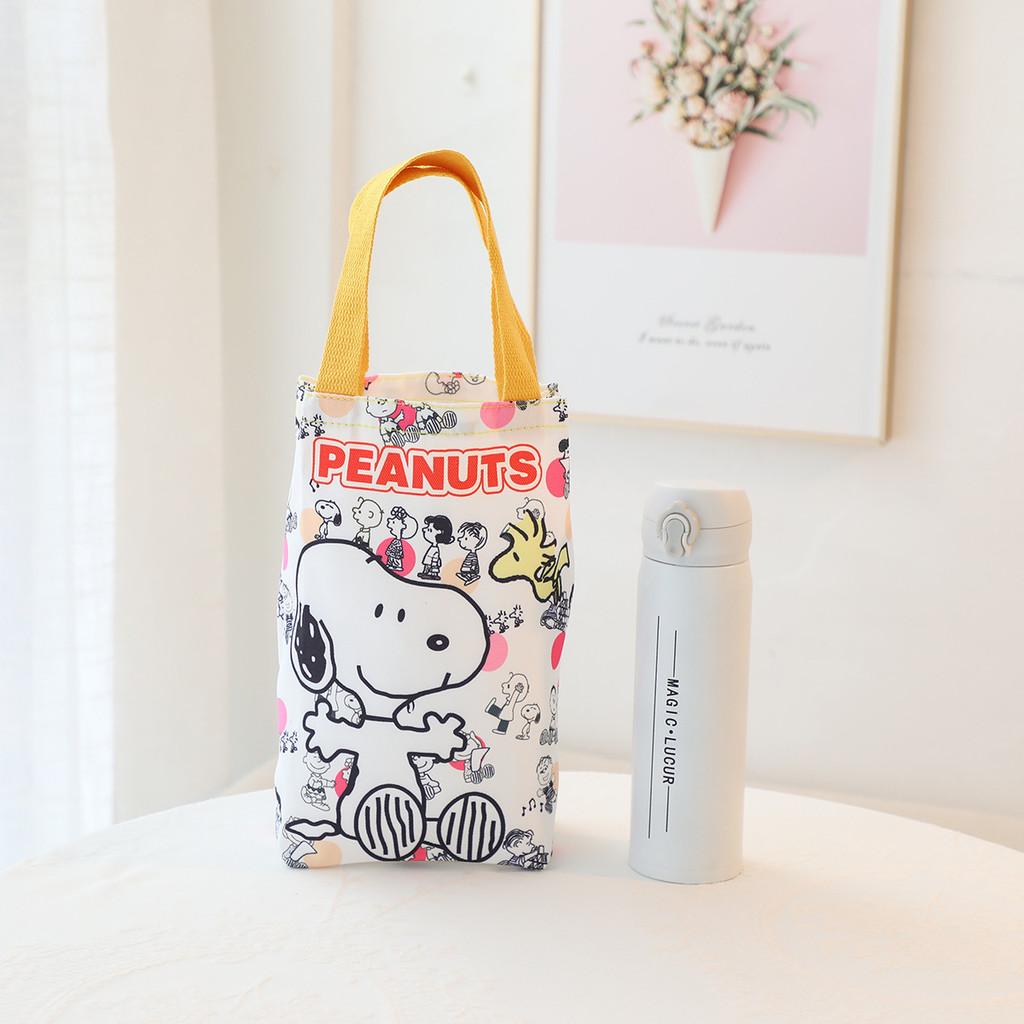 Print Canvas Cartoon Hanging Bag With Multifunction Storage For Use Daily