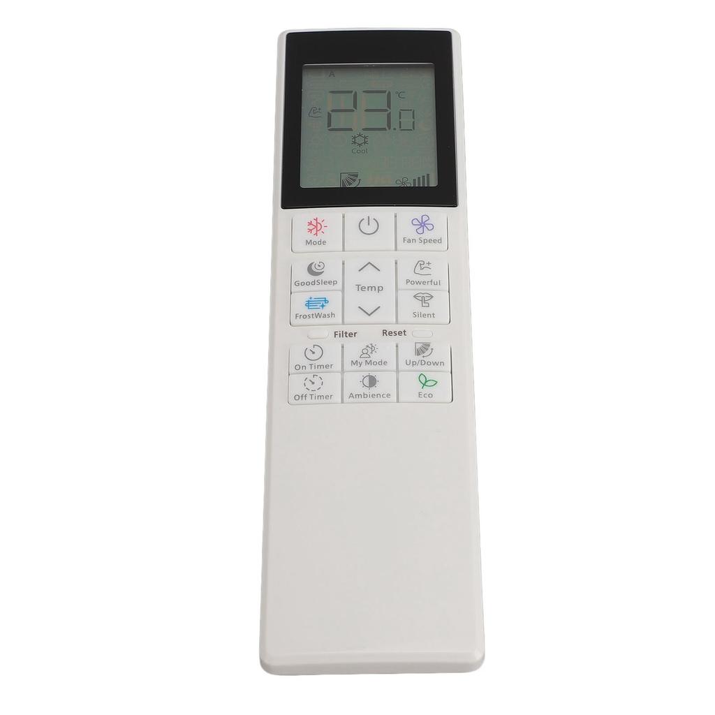 Air Conditioning Remote Controller Portable AC Remote Control Replacement for RC‑AGU1ED0I RC‑AGS1EA0E RAR‑MOA6