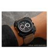 Für Bell Ross B&R BR-01 BR-03 Herren Echtes Leder Uhrenarmband Rindsleder 35-24mm Konvexes Silikonkautschuk Wasserdichtes Uhrenarmband Werkzeug
