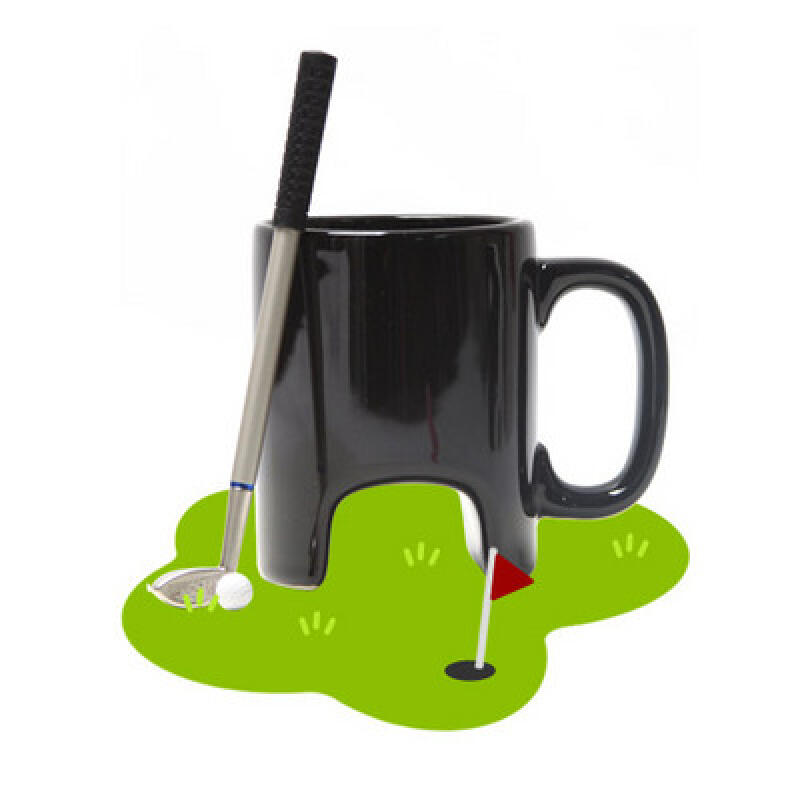 Lesson Putting Golf Mug