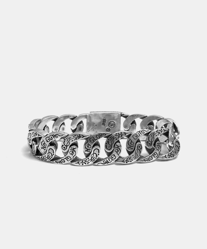 Sheen666 No Guts No Glory 15Yrs Silver Bracelet