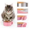 Hanging Stainless Steel Pet Bowl Removable Dog Cat Water Food Bowl Crate Cage Feeder Bowl for Small Animals