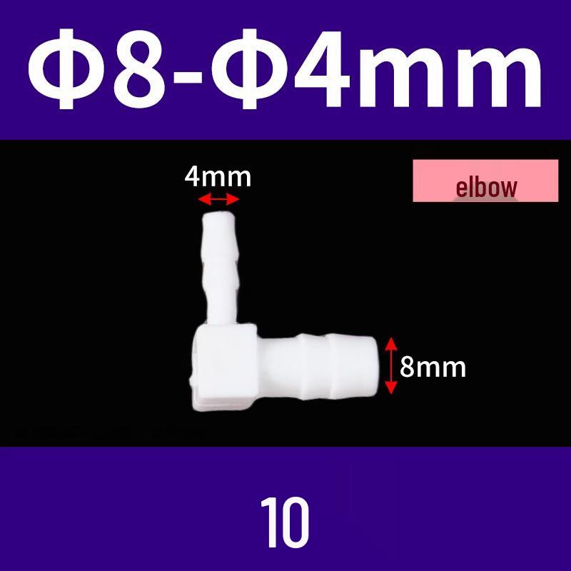 Kunststoffverschraubungen: T-Stück, Winkelstück, Gerade, Reduzierstück, Schlauchverbinder, T-Stück, L-Stück, 1-teilig