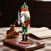 Nutcrackers Figures Nutcracker Soldier Doll Figure Christmas Festive Puppet Home Decor Party Supplies For Shelf Window