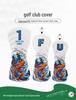Koi Golf Club Headcover Set - Wood & Putter Covers for Adults