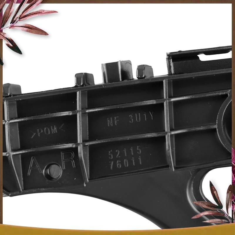 AB59-1Pair Front Bumper Bracket Support Set 52115-76011 52116-76011 For Lexus Ct200h 2011-2017 52115-76010 5211676011
