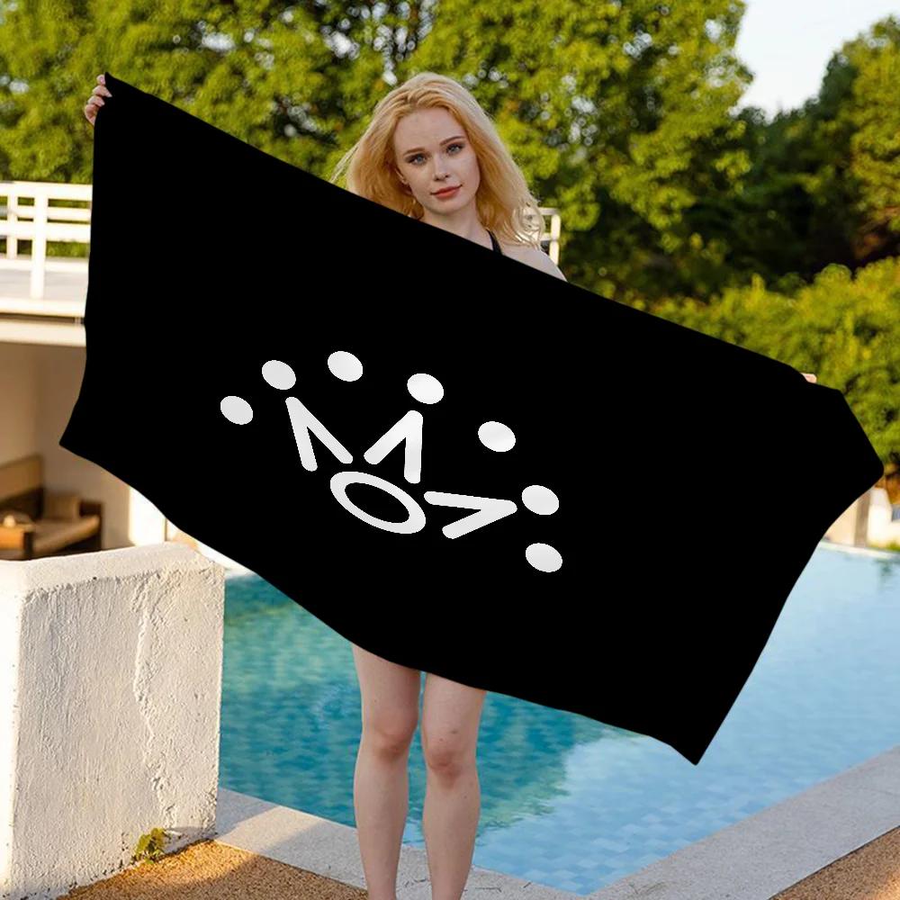 S-Scotty C-Cameron Sign Kitchen Beach Towel Cartoon Cute Summer Kids Large Bath Pool Beach Towel Absorbent For Swimming Travel