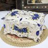Elegant Zinc Alloy Jewelry Box With Rhinestone Decor Multi-Layer Compartment Storage Women Gold/ Finish