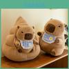 Capybara Plüschtier mit PP-Baumwollfüllung für Kinder und Sammler