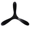 52-Inch Ceiling Fan in Black, 3 Solid Wood Blades, without Lighting, with Remote Control, 6-speed reversible operation, and speed memory function