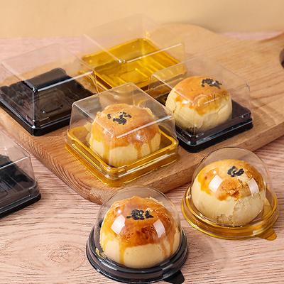 10 Stücke Klar Kunststoff Mini Cupcake Boxen Muffin Pod Dome Muffin Container Box Für Hochzeit Geburtstag Dessert Backen Dekorationen