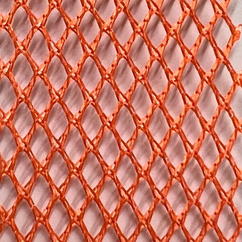In-Stock K114 Diamond Warp Knit Polyester Mesh Fabric for Bags & Laundry