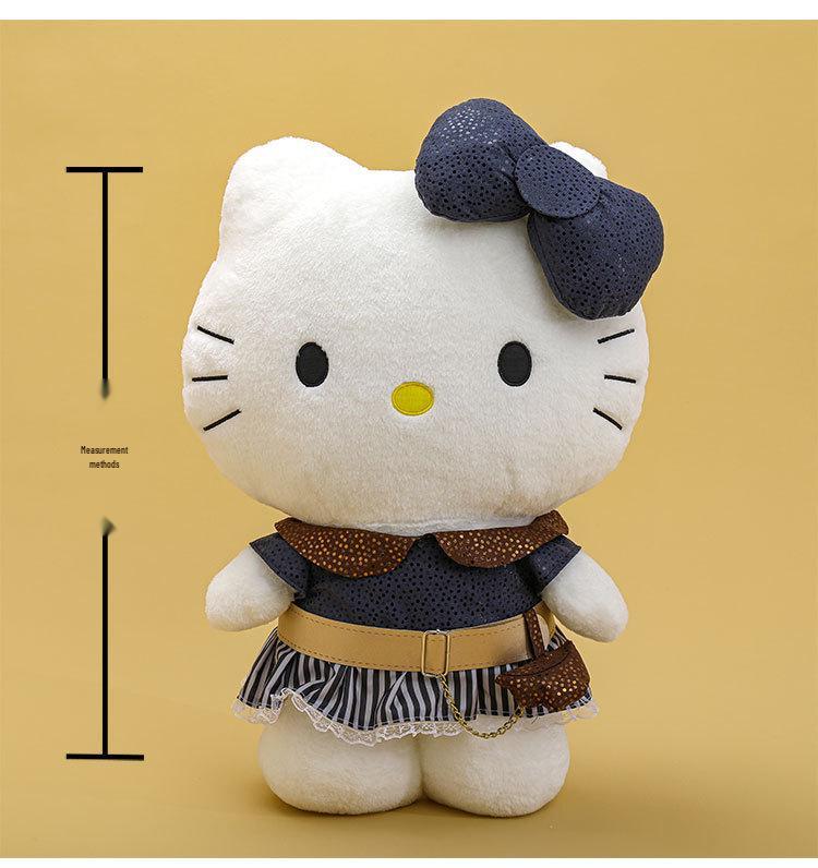 Hello Kitty Plush Doll with Bowknot - Adorable Gift & Sleep Companion for Girlfriends
