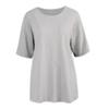 Shop   Women Simple Slim Plain Tee Dark Red Dai Wsh 0240