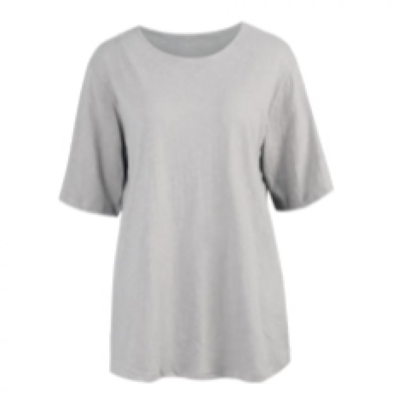 Shop   Women Simple Slim Plain Tee Dark Red Dai Wsh 0240