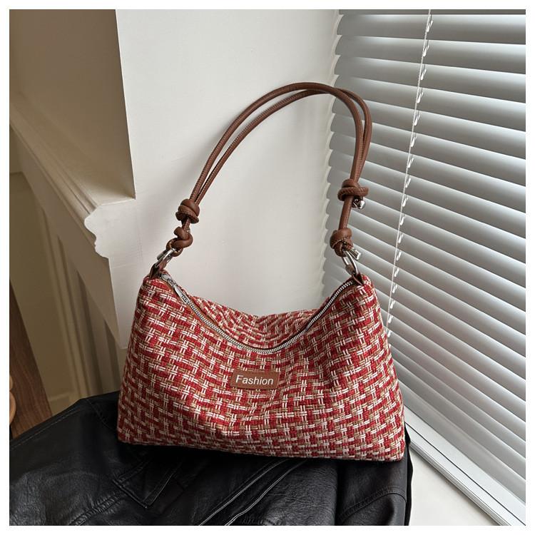 Stylish Small Square Bag For Women Chic Casual Crossbody With Unique Weave Design