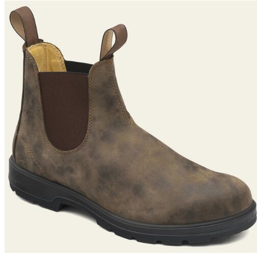 

Men Leather Boots Fashion Chelsea Boots Retro Couples Ankle Boot Men Booties De Seguridad Hombre H982 48