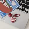 Cartoon Cute Little Bear Cake Keychain Delicate Fashion Headphone Case Pendant Sweet Backpack Decoration Accessories Gifts