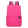 Schoolbag simple fashion colorful small backpack male student schoolbag multi-color outdoor versatile travel bag female super light sports bag