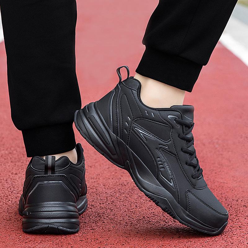 Thick Sole Versatile Clunky Sneaker for Men New Trend Mesh Lace Up Breathable Casual Sports Shoes Increased Soft Soles