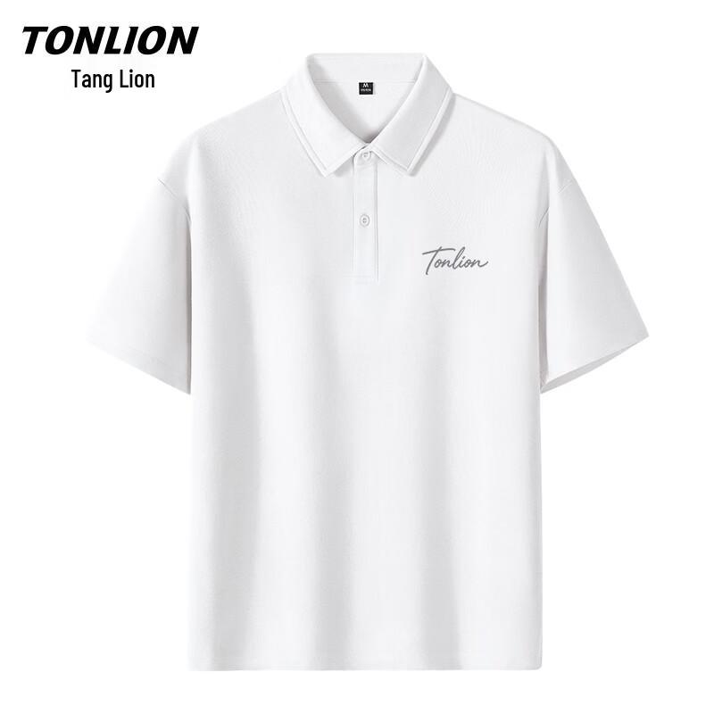 Мужская футболка-поло с коротким рукавом TonLion 3XL