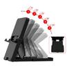 Travel Friendly Display Rack 5-Gear Adjustable Foldable Game Card Holder Stand for NSL/NSO Phone Desktop Placement