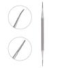 Stainless Steel Double Head Ingrown Toe Nail File Ingrowing Nail Lifter Pedicure Tool