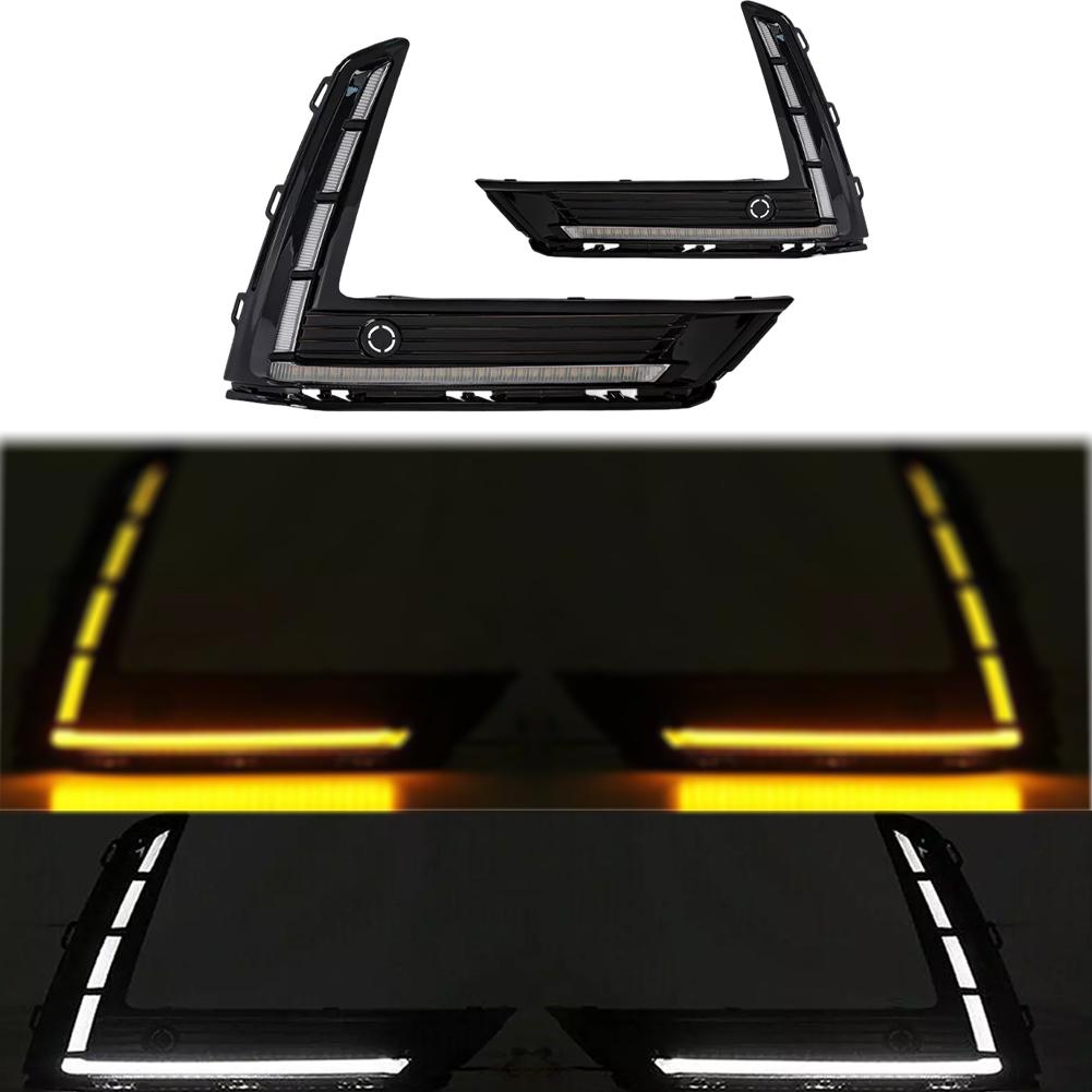 2pcs Fog Light Lamp Daytime Running Strip Lights Kit Clearance Light for Truck SUV Car
