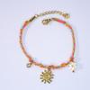 Colored Braided Titanium Steel Bracelet with Ins Style, Light Luxury, Dopamine High-end Feel, Gold-plated Color Retention