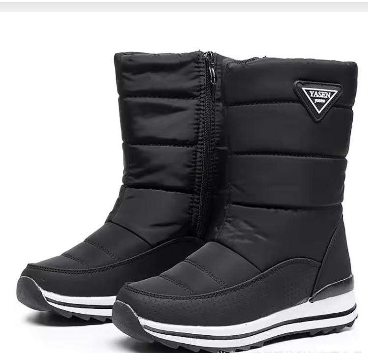 Damskie Buty Zimowe 2026 Śniegowce Damskie Ciepłe Pogrubione Pluszowe Wodoodporne Antypoślizgowe Mrozoodporne Buty Outdoorowe Damskie Buty Zimowe