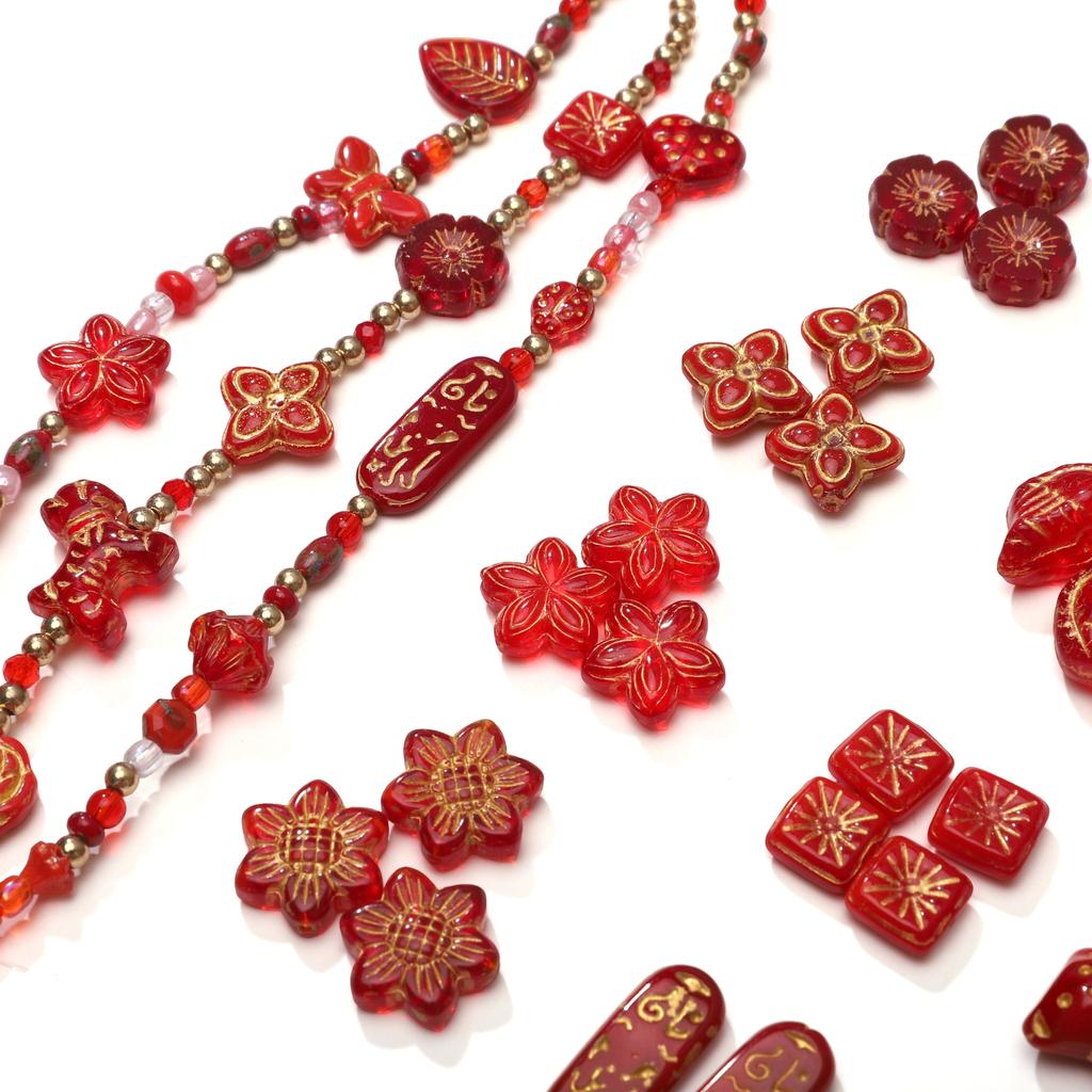 1-20 Buc Margele de Sticlă Cehești Margele Distanțiere Vrac pentru Confecționarea Bijuteriilor DIY Brățară Colier