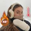Outdoor Woman Ski Warmer Furry Earmuff Winter New Ear Cover Faux Fur Cold Protection Plush Wool Ear Muffs Fashion Soft Earflap
