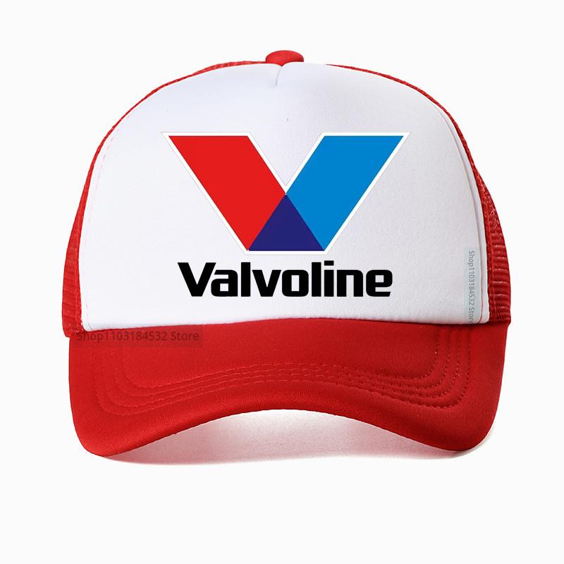 Valvoline Automotive lubricating oil Baseball Cap Fashion outdoor adjustable cap Summer mesh breathable caps racing hat