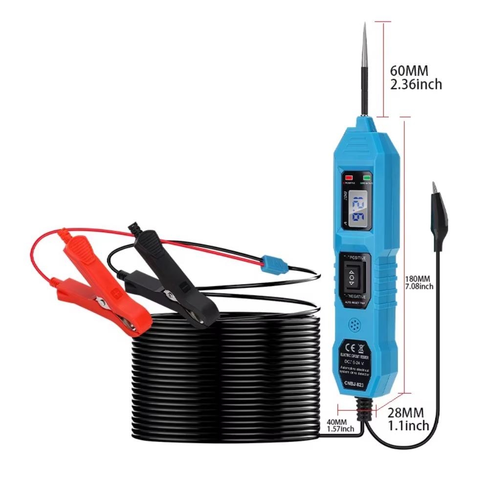 Continuity Testing Multifunctional Car Circuit Tester 8A DC Car Power Tester  Car