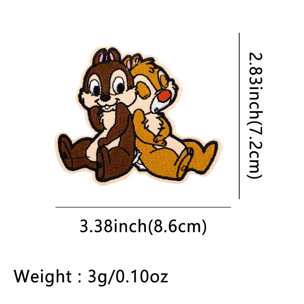 Cute Stitch Patches On Clothes Cartoon Black Cat Embroidered Patches Dogs Badges Iron On Patch DIY Clothing Accessories