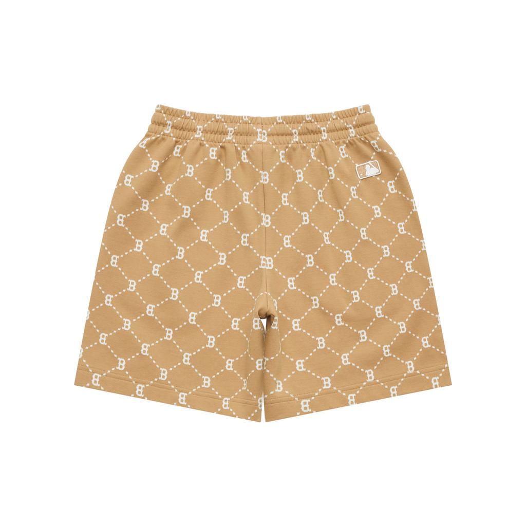 New MLB Casual Shorts Unisex Light Camel 3ASPM0343-43CAL