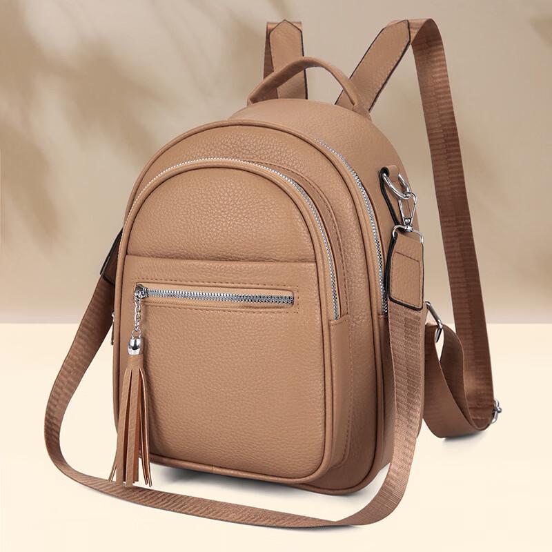 MDNG Textured Soft Leather Backpack