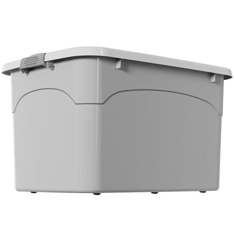 Plastic Storage Boxes with Handles (3-Pack)