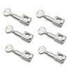 6Pieces Metal Needle Clamp with Screw Sewing Machine Needle Clip Sewing Machine Accessories for Smooth Sewing Experience