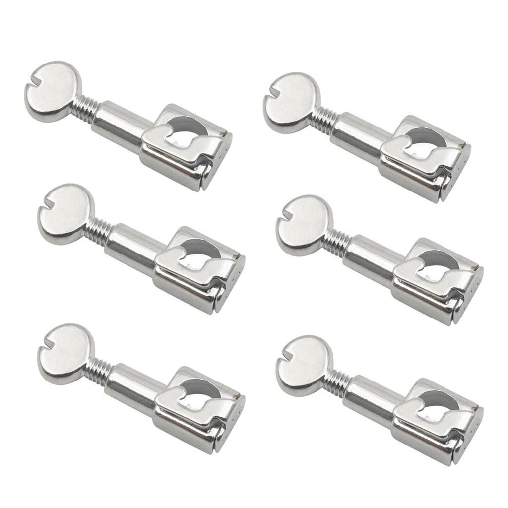 6Pieces Metal Needle Clamp with Screw Sewing Machine Needle Clip Sewing Machine Accessories for Smooth Sewing Experience