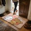 Cute MMilk And MMochaS Floor Mat Soft Flannel Absorbent Mat Non-Slip Rug Home Bedroom Bathroom