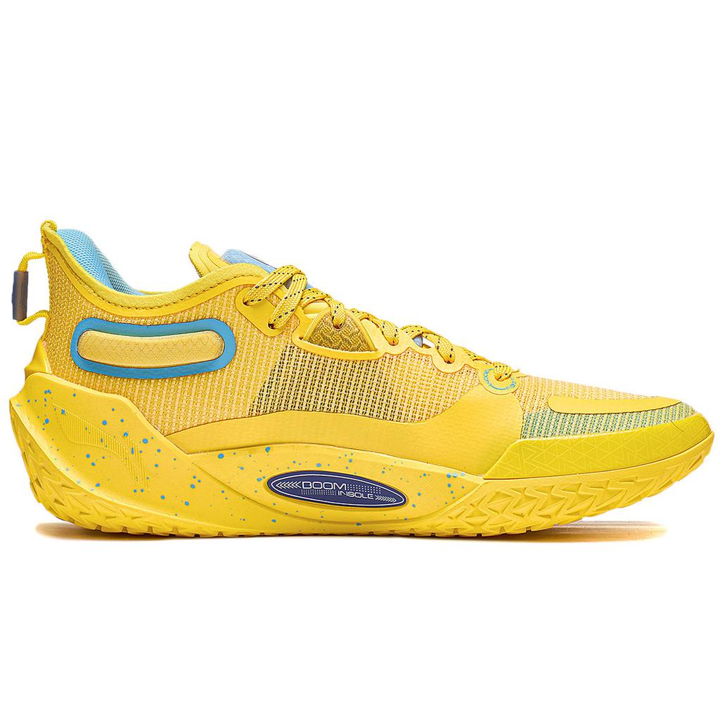 New LiNing JIMMY BUTLER 1 Anti Slip And Wear Resistant Breathable Low Top Basketball Shoes Men's Radiant Yellow ABAS051-32