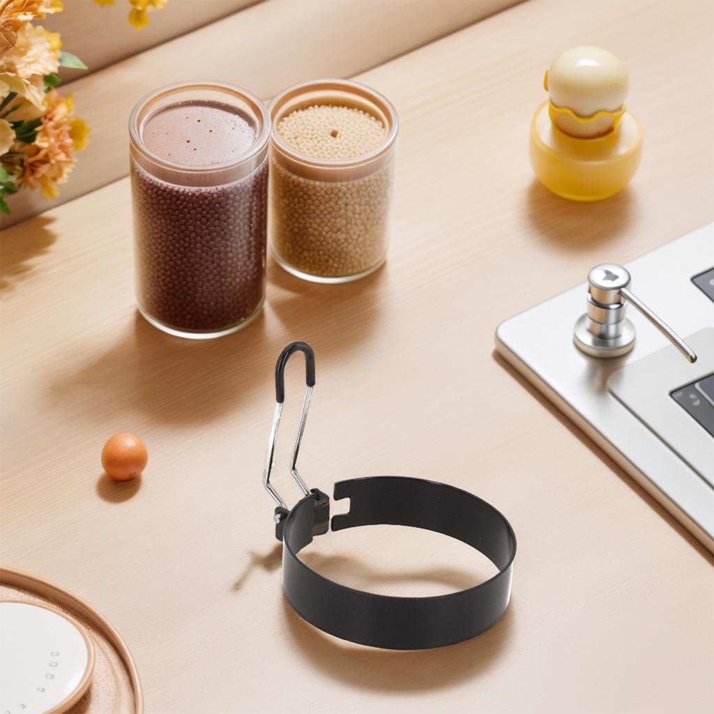 Comfort Grip For Egg Ring for Safe Cooking of Round Omelettes and Treats