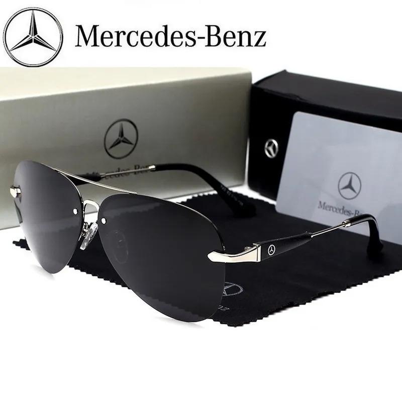 Naklejka Samochodowa Dla Mercedes Benz Klasy A B C E S V GLB GLC GLE AMG Pilot SLK SLC ML Samochód Wysoki Mężczyźni Przeciwodblaskowe Okulary Kierowcy Polaryzacyjne